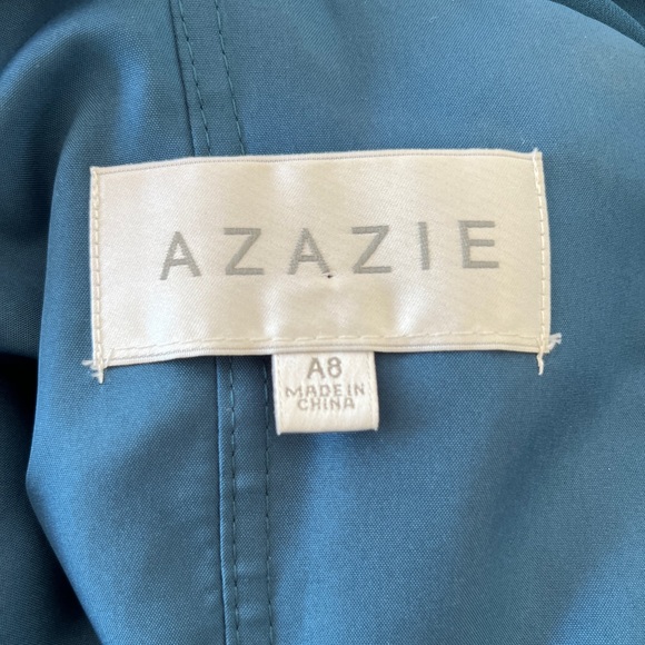 Blue Size 8 Azazie Bridesmaid Dress - Picture 3 of 3